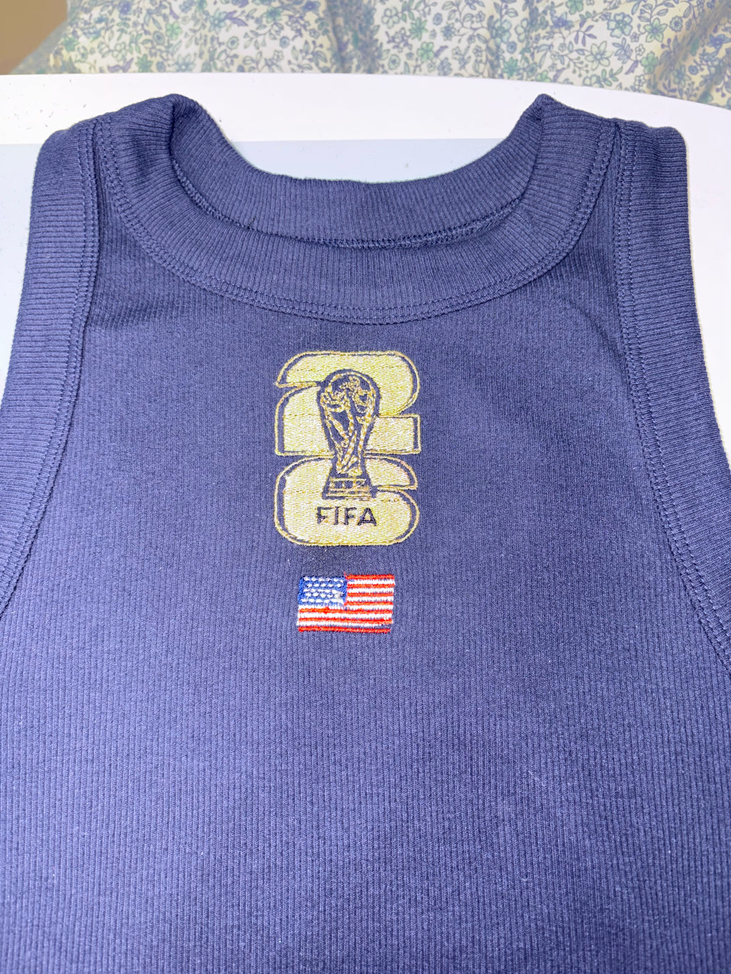 FIFA World Cup 2026 Embroidered Tank